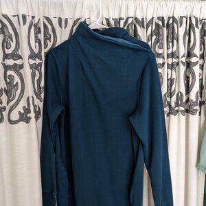 Athleta cozy karma dark teal dress